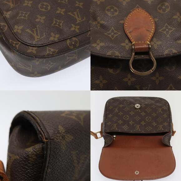 LOUIS VUITTON Monogram Saint Cloud GM Shoulder Bag M51242 - Picture 11 of 13